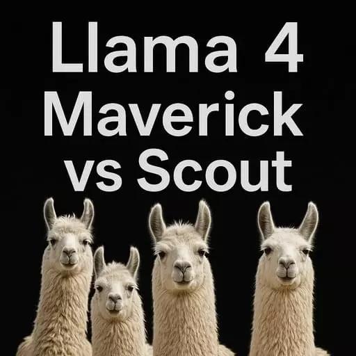 Llama 4 Maverick interface demonstration
